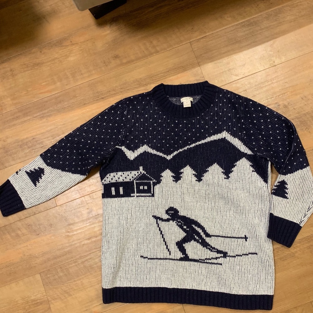 Jcrew skiier sweater size XS